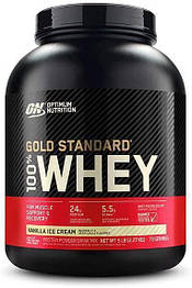Протеїн 100% Whey Gold Standard Optimum Nutrition 2.27 кг Ванільне морозиво