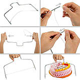 Набір для декору тортів кексів, кондитерські інструменти, 380шт і підставка, фото 3