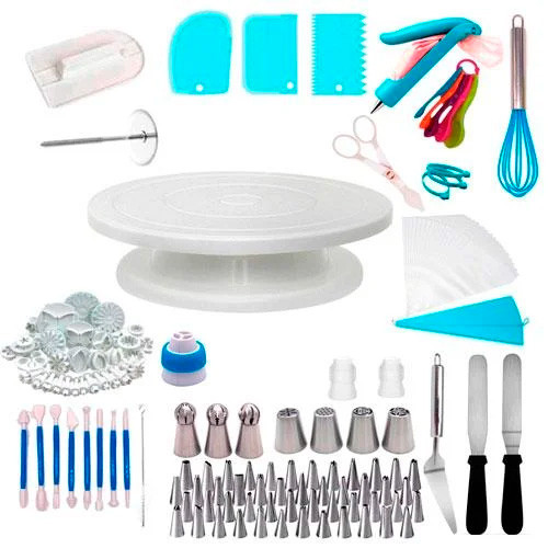 Набор для Декора Тортов Кексов, Кондитерские Инструменты, 222шт и ...
