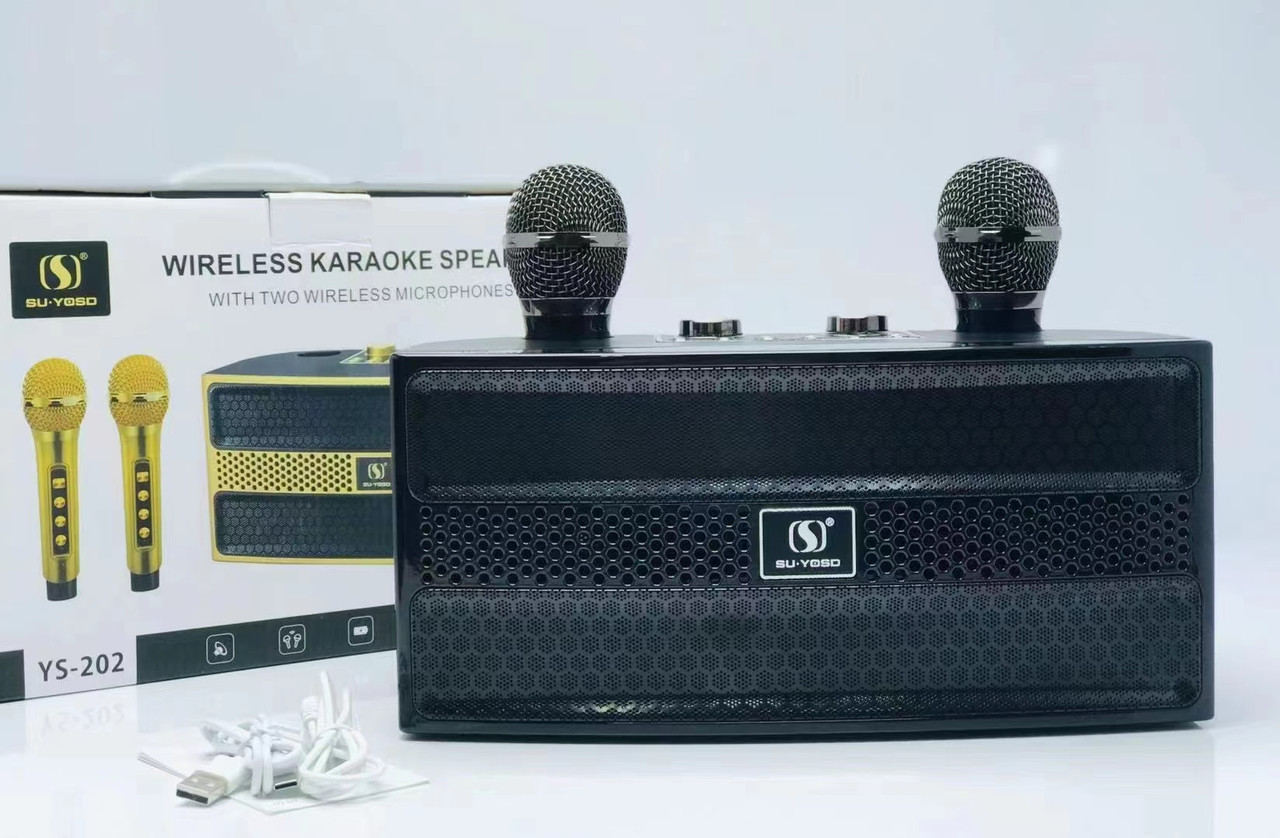 Караоке на два мікрафони YN-202(Black)