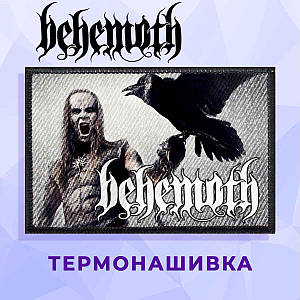 Нашивка "Behemoth ворон"