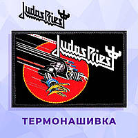 Нашивка "Judas Priest красная"