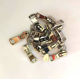 Бігунок спіраль Тип 5 Нікель Кільце нове фіксаторний