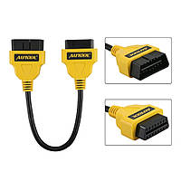 Подовжувач OBD2 Autool 30 см (EasyDiag, ELM327, Autel). Перехідник.