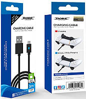 Кабель USB to Type C 3m Dobe Charge Cable ps5