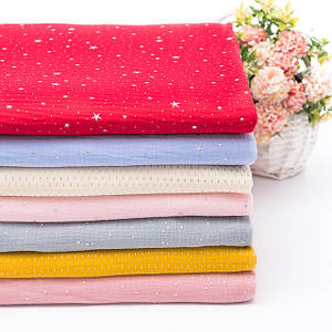 Муслін із глітерним малюнком