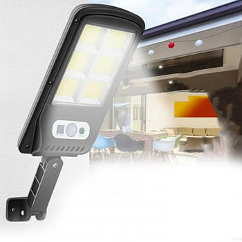 Уличный фонарь на столб BK818-6COB (20*10*3 см) / Уличный светильник на солнечной батарее