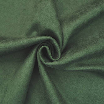 Трикотаж Замша на Дайвінгу, Темно-зелений, фото 2