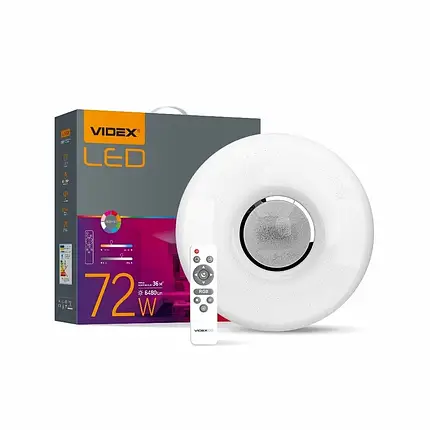 LED світильник Smart Videx RING круглий 72W 2800-6200К RGB VL-CLS1859-72RGB, фото 1