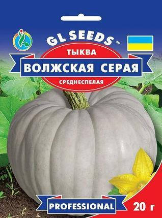 Насіння гарбуз Волзька сіра 20 г GL Seeds, фото 1