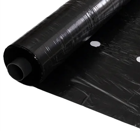 Плівка для мульчування перфорована 1,2*1000 м, 40 мкр, гарантія 24 місяці, чорна