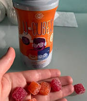 Вітамін С для дітей Solgar U-Cubes Children's Vitamin C 90 жувальних таблеток, фото 4