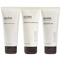 Подарочный набор уходовой косметики с минералами мёртвого моря Ahava Essential Trio 3 x 100 мл