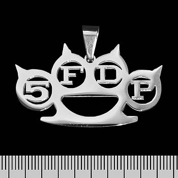 Кулон Five Finger Death Punch (knuckles logo) (ptsb-031) фігурний