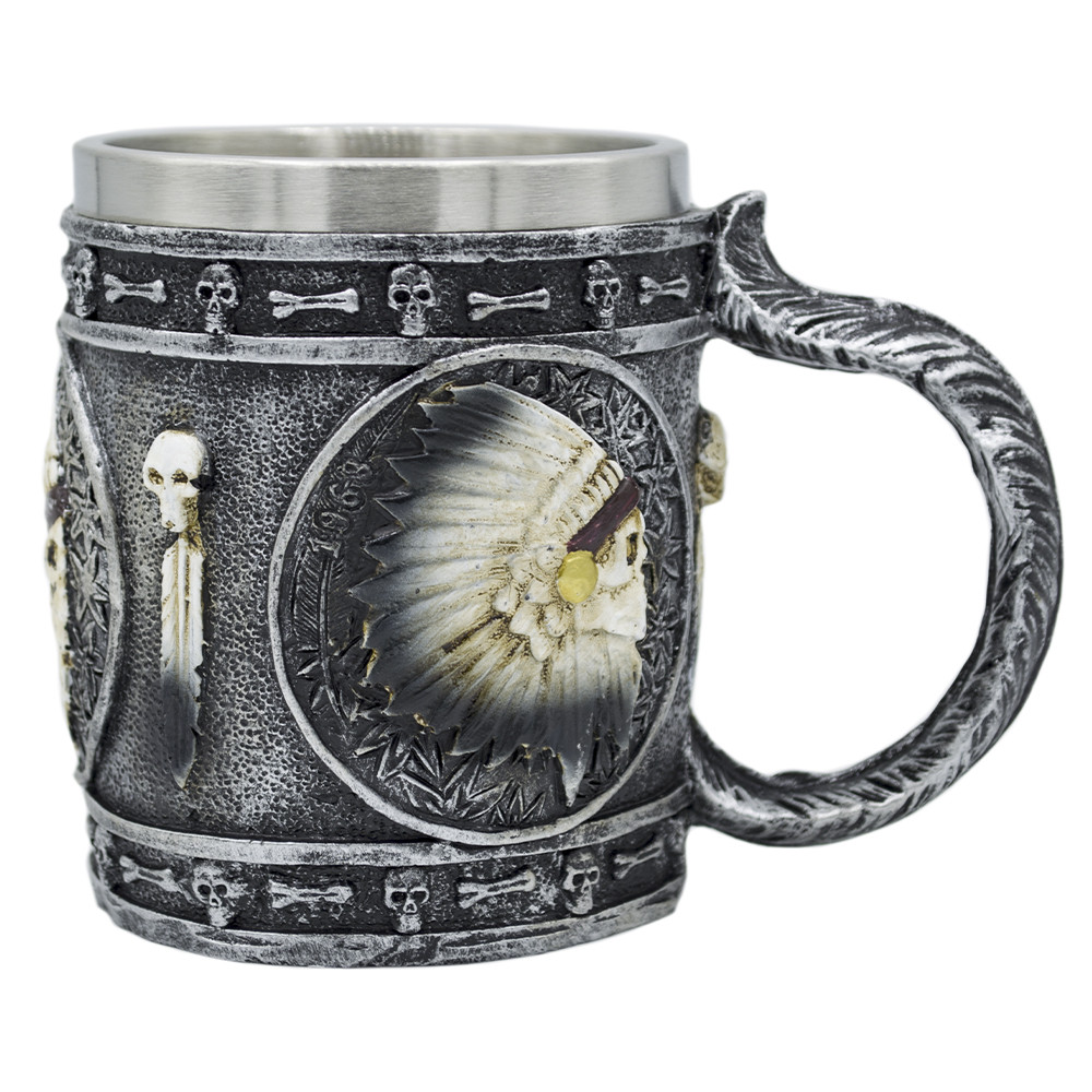 Кухоль Три черепа індіанців (cup-037)