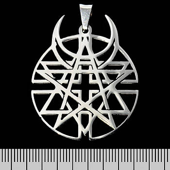 Кулон Disturbed (star) (ptsb-030) фігурний