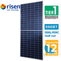 Сонячна панель Risen RSM120-8-590M 590 Вт, монокристал