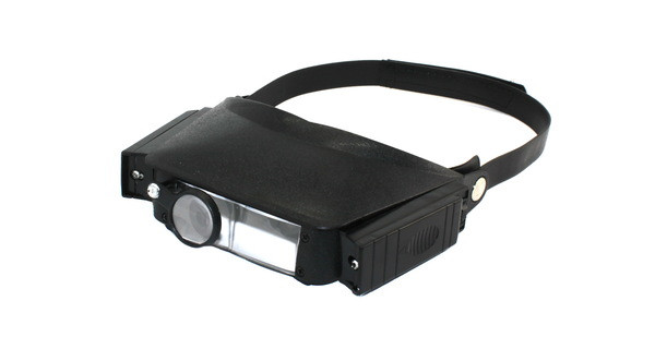 Лупа бінокулярна на голову з підсвіткою Ridni MG81007-B, фото 1