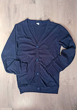 Кофта для хлопчика синя на гудзиках