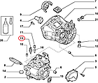 Датчик заднього ходу Fiat Ducato 244, Peugeot Boxer 2, Citroen Jumper (2002-2006), 9662906780, 225753, фото 7