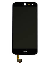 Дисплей Acer Liquid Zest Z528 + сенсор чорний (оригінальні комплектуючі)
