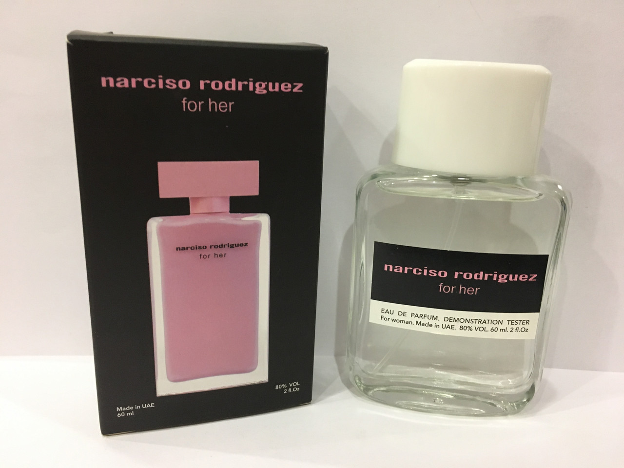 Жіночі парфуми міні тестер Narciso Rodriguez For Her DutyFree 60 мл (Нарцисо Родригез Фор Хер)