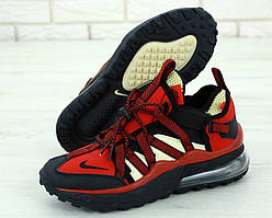 Чоловічі кросівки Nike Air Max 270 Bowfin Black Red (Червоні Найк Аір Макс 270 червоно-чорні весна/літо) 45