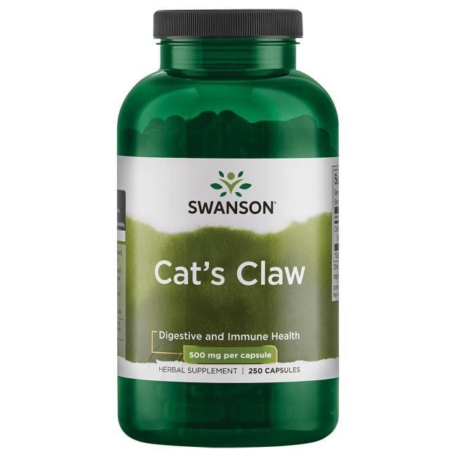 Котячий кіготь, cat's Claw, Swanson, 500 мг, 250 капсул
