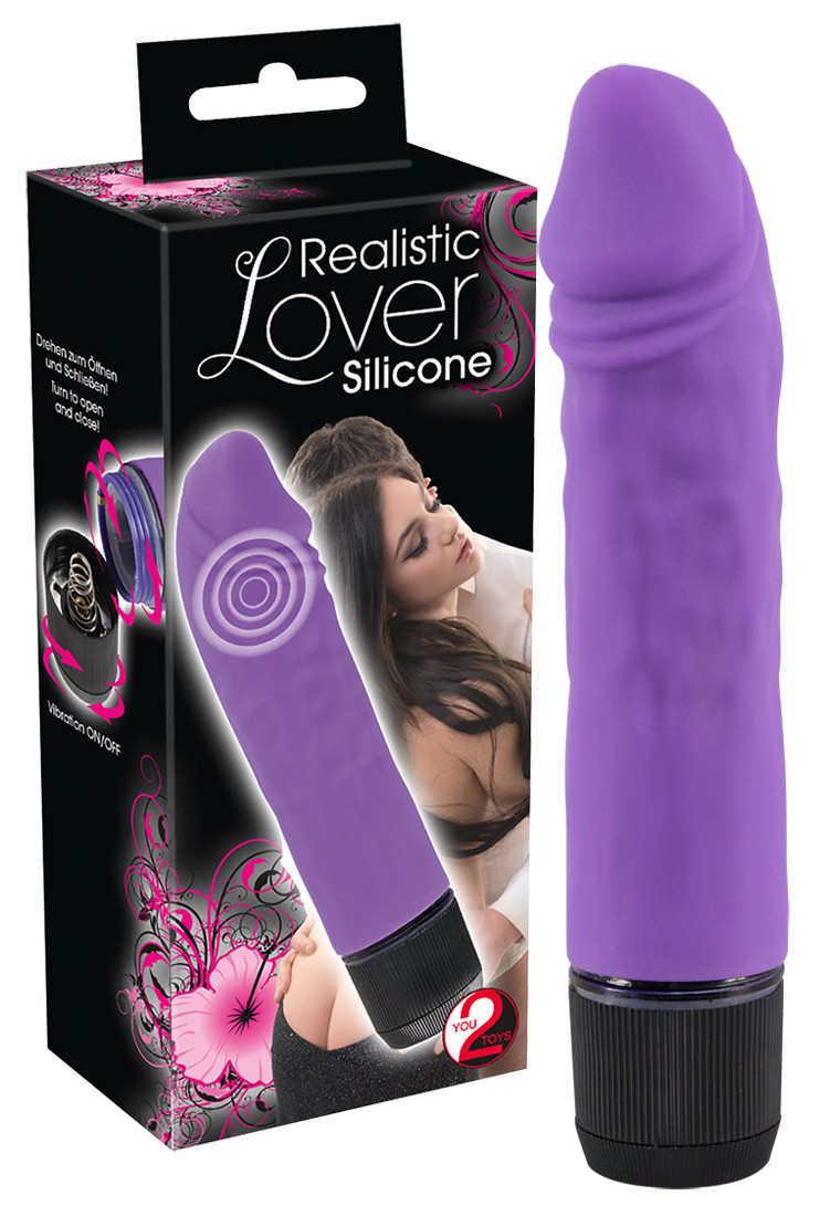 Реалістичний вібратор - Realistic Lover Silicone