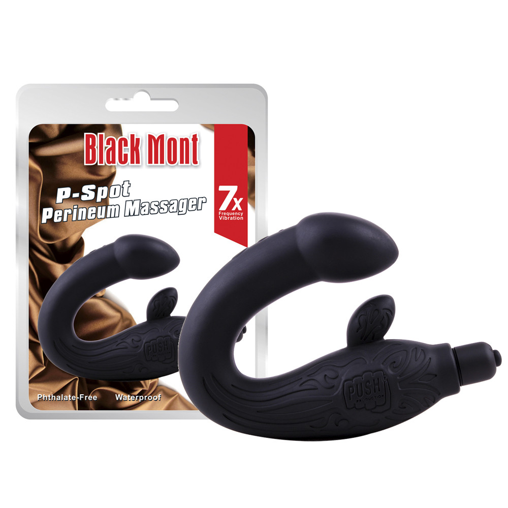 Масажер простати - Black Mont P-Spot Perineum Massager