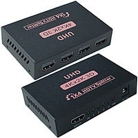 Розгалужувач (сплітер) HDMI (гніздо HDMI - 4 гнізда HDMI), 1080p, 4K*2K, версія 1.4