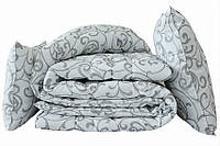 Комплект полуторное одеяло и 2 подушки"Eco-venzel" 1.5-сп. + подушки 70х70