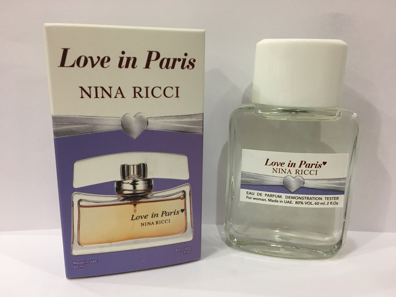 Міні-тестер Duty Free 60 ml Nina Ricci Love in Paris, Ніна Річі Лав ін Париж