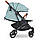Дитяча прогулянкова алюмінієва коляска El CAMINO M 3910 v.2 Denim Blue Ash Блакитна, фото 9