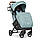 Дитяча прогулянкова алюмінієва коляска El CAMINO M 3910 v.2 Denim Blue Ash Блакитна, фото 6
