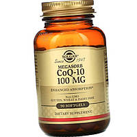 Коензим q10 (кофермент) Solgar CoQ-10 100 мг 90 гельових капсул
