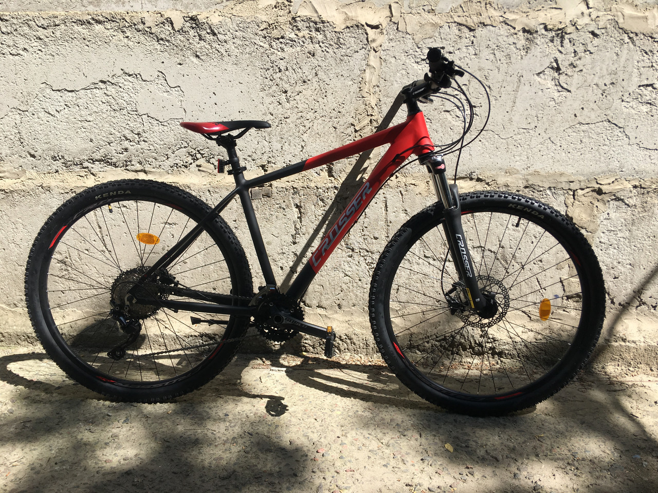 Велосипед найнер Crosser MT-041 29" (рама 19, 3*10) Shimano DEORE SUNTOUR 2021 Синій