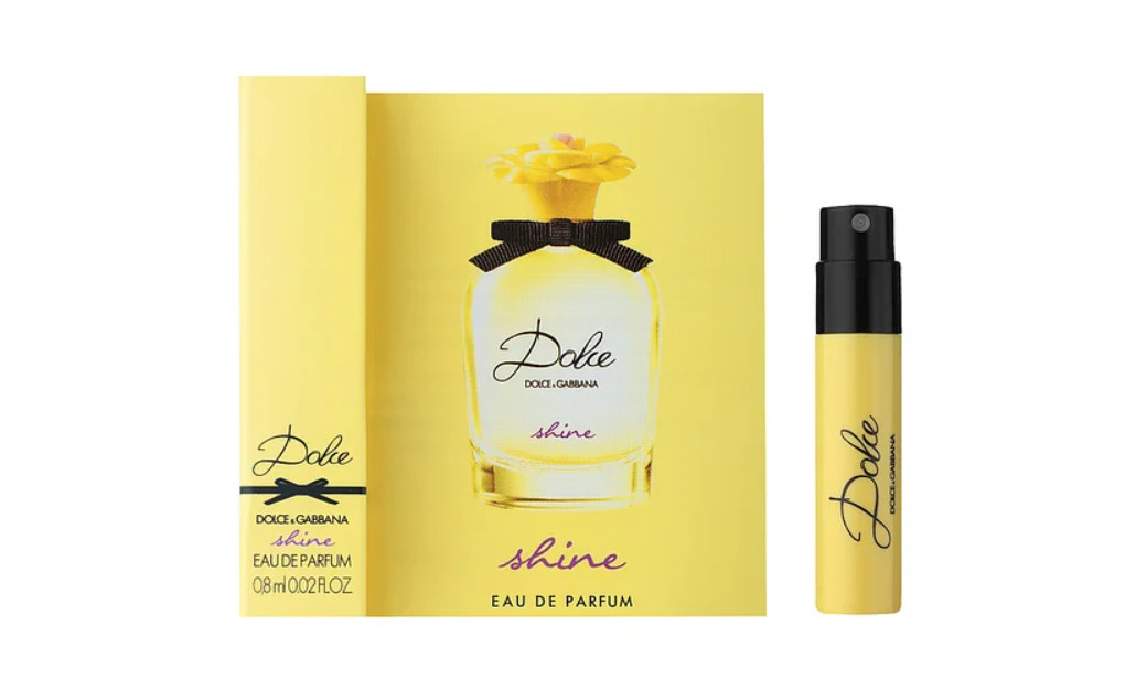 Оригінальна парфумована вода Dolce & Gabbana Dolce Shine 0,8ml пробник, квітковий фруктовий яскравий аромат