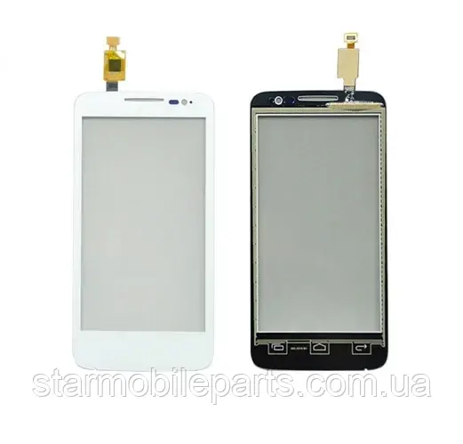 Сенсор (тачскрін) Alcatel OT5020 / 5020D білий, фото 1