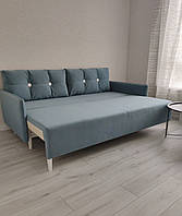 Кухонний диван за типом єврокнижка (Блакитний)