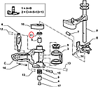 Сальник вала вибору передач Fiat Ducato 230, Peugeot Boxer, Citroen Jumper (1994-2002), 9630956980, 254124, фото 4