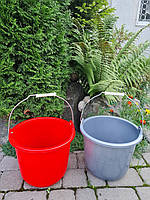 Відро 10 л. з металевою ручкою