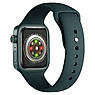 Смарт годинник Фітнес-браслет-трекер Apl Watch Series 7 Z36 пульсометром тонометром темно-зелений + Подарунок, фото 5