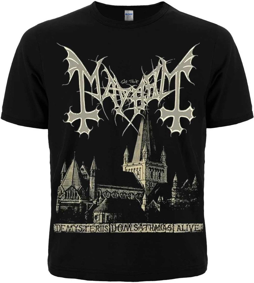 Футболка Mayhem "De Mysteriis Dom Sathanas", Розмір L, фото 1