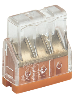 Будівельно-монтажна клема СМК 772-203 компактна (4 шт / упак) IEK