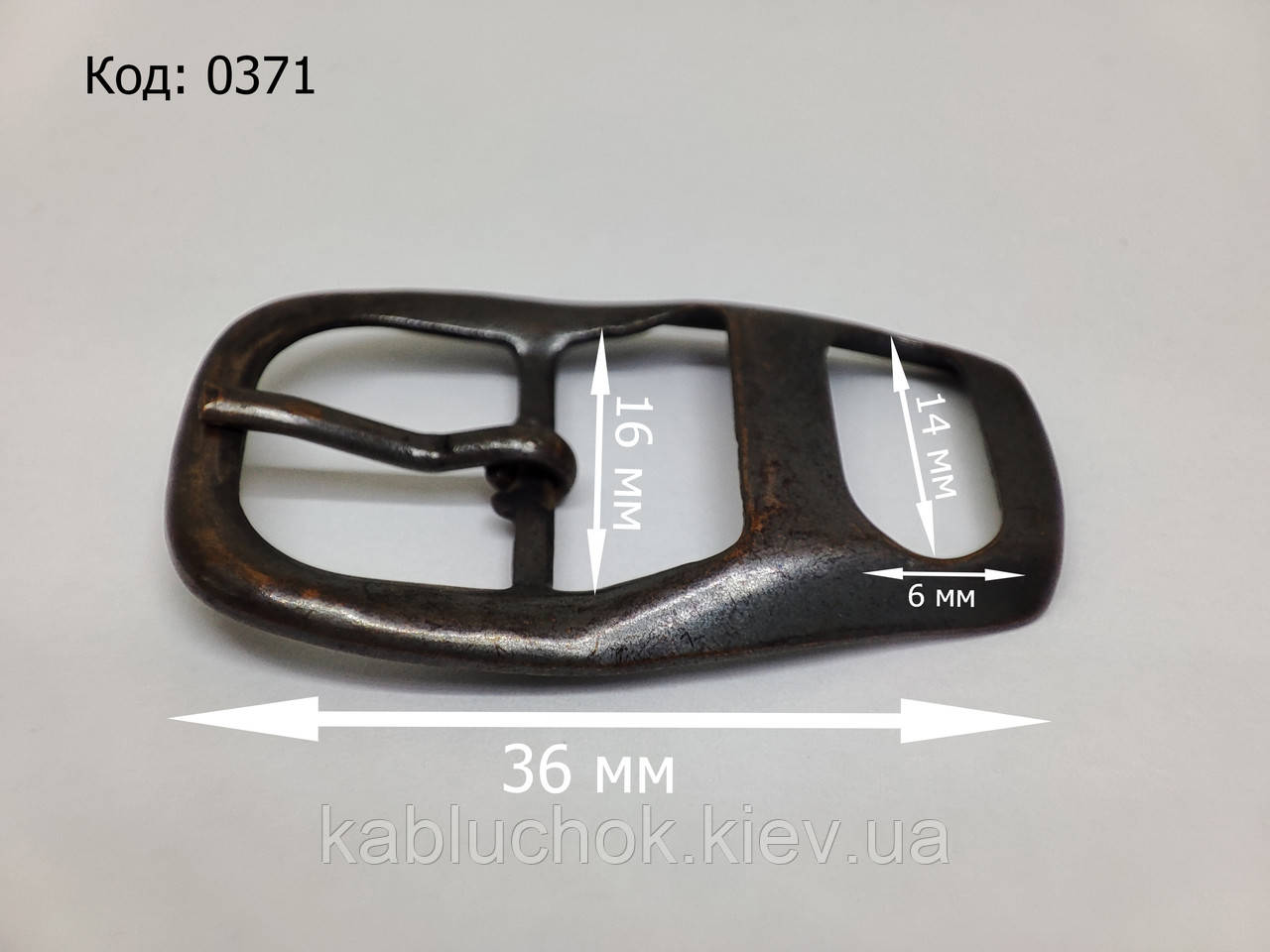 Купить Пряжка для обуви 0371 (36х16 мм), цена 10 ₴ — Prom.ua (ID ...