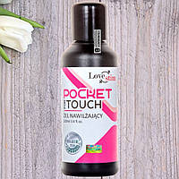 Массажное масло на водной основе "pocket for touch" от LoveStim 100 мл.