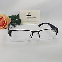 +4.0 Готовые мужские очки для коррекции зрения с регулируемыми носоупорами
