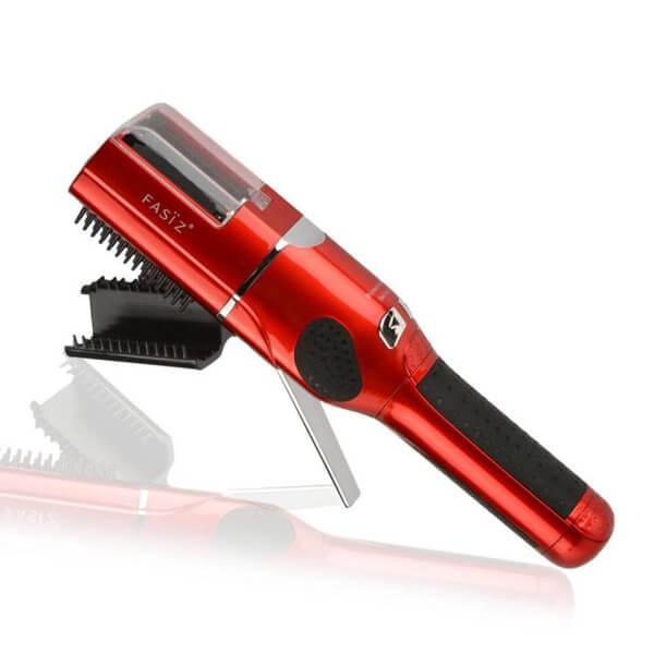 Машинка для стриження посічених кінчиків волосся Fasiz HCM-5007 Червона, фото 1