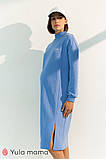 Сукня для вагітних і годування Maisie DR-31.102 блакитна, фото 2